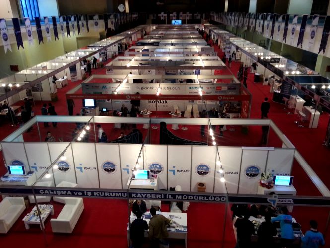 kayseri insan kaynaklari istihdam fuari stand 2