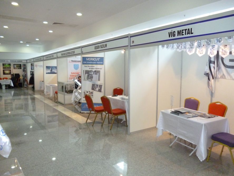 uygulama savunma sanayi fuar standi